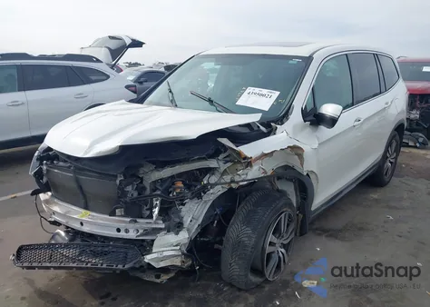 2017 Honda Pilot Ex-L z USA, uszkodzony, nr VIN 5FNYF6H58HB021762